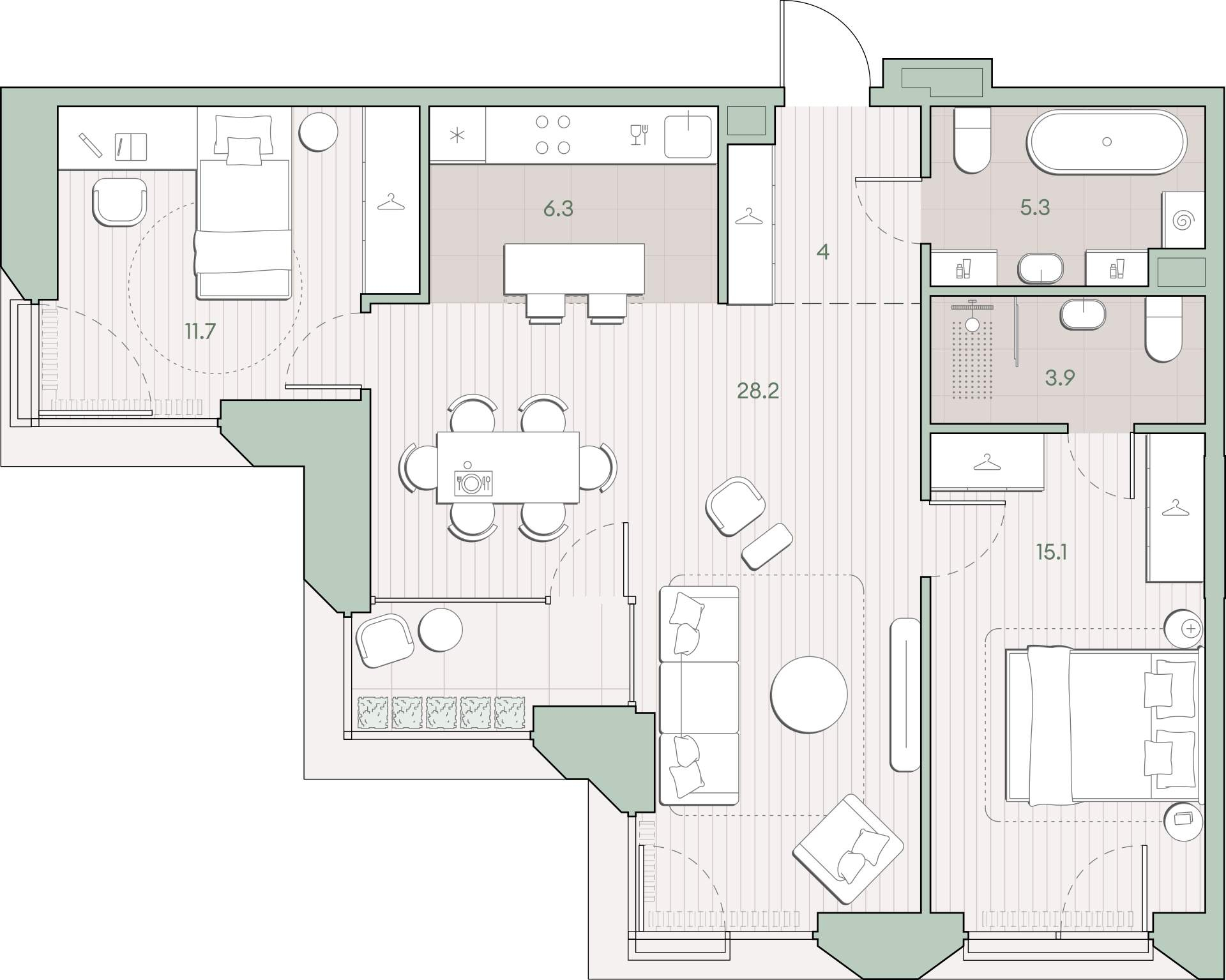 Купить 2-комнатную квартиру