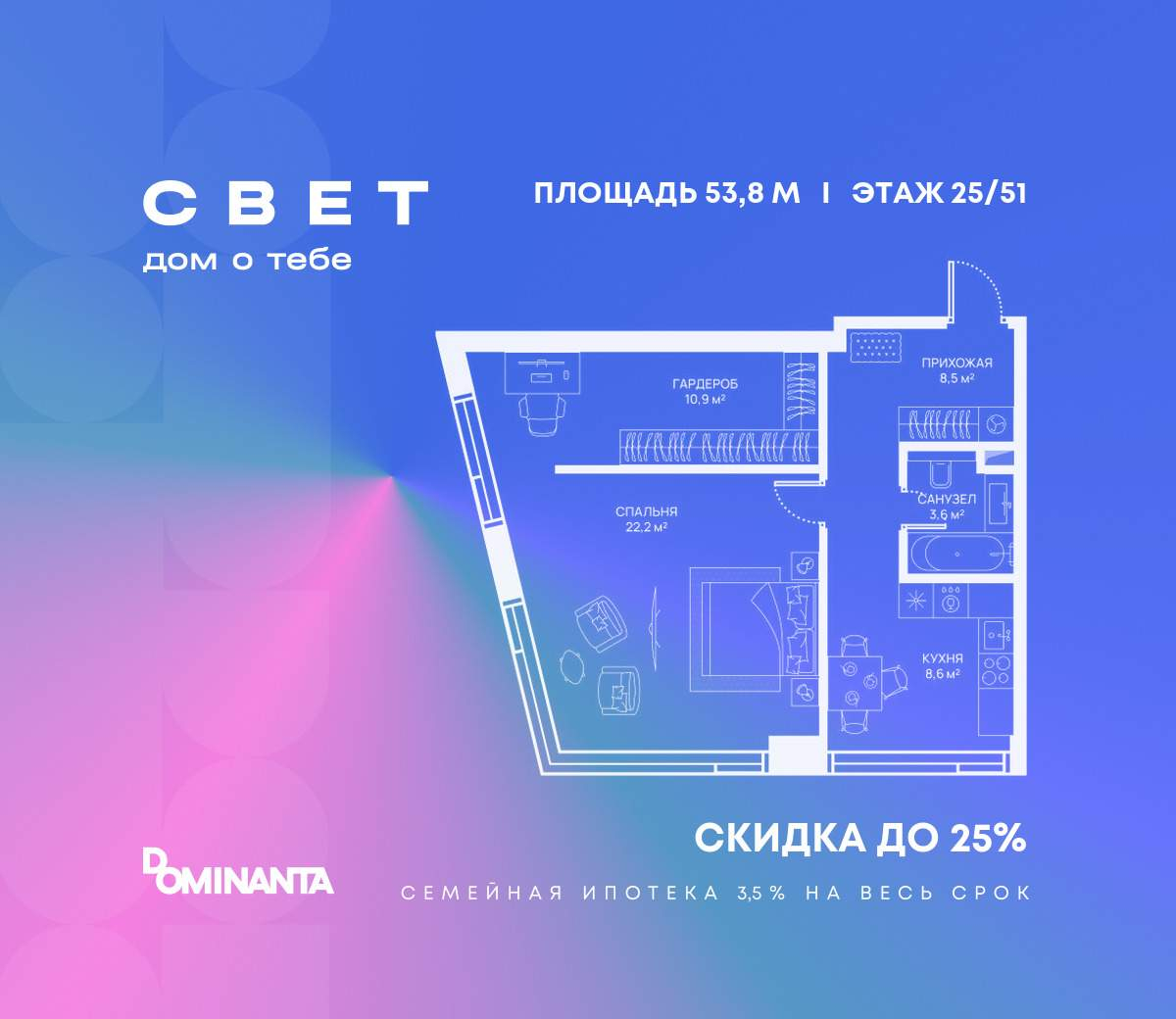 Купить 1-комнатную квартиру