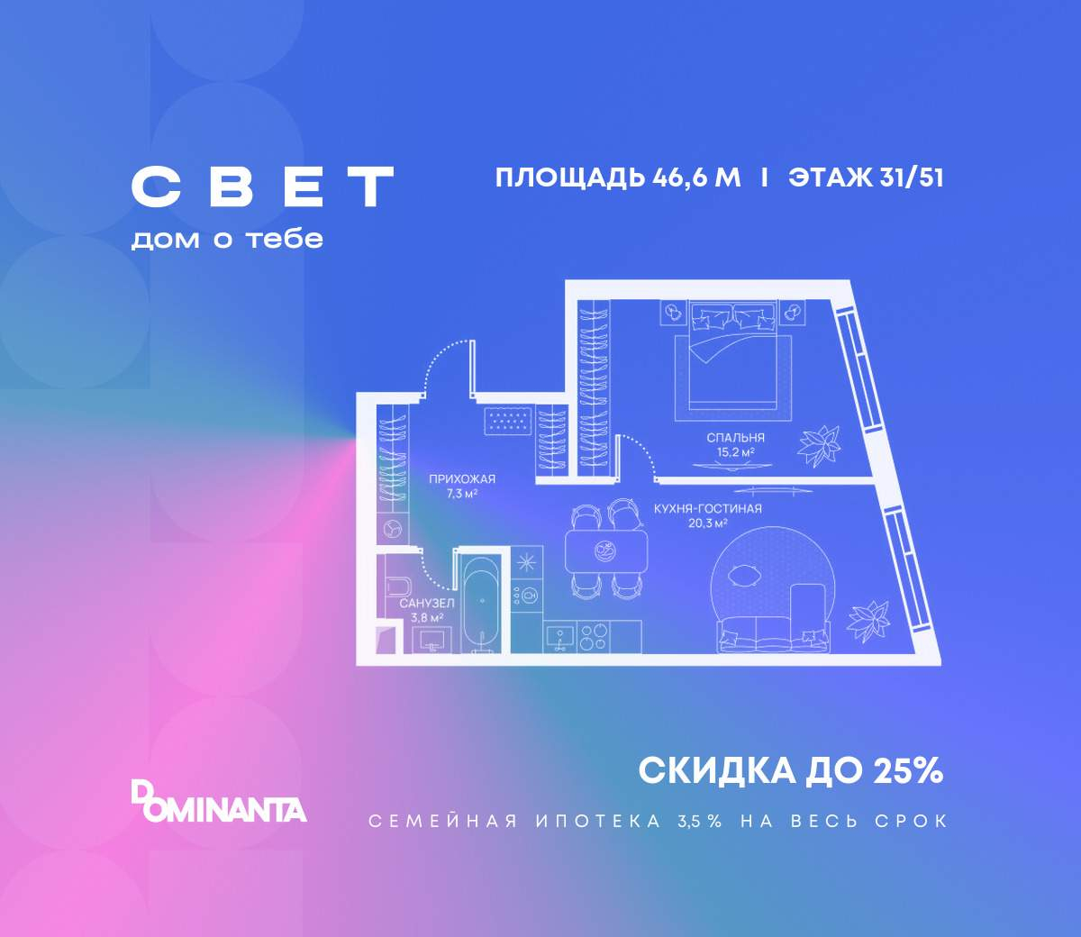 Купить 1-комнатную квартиру