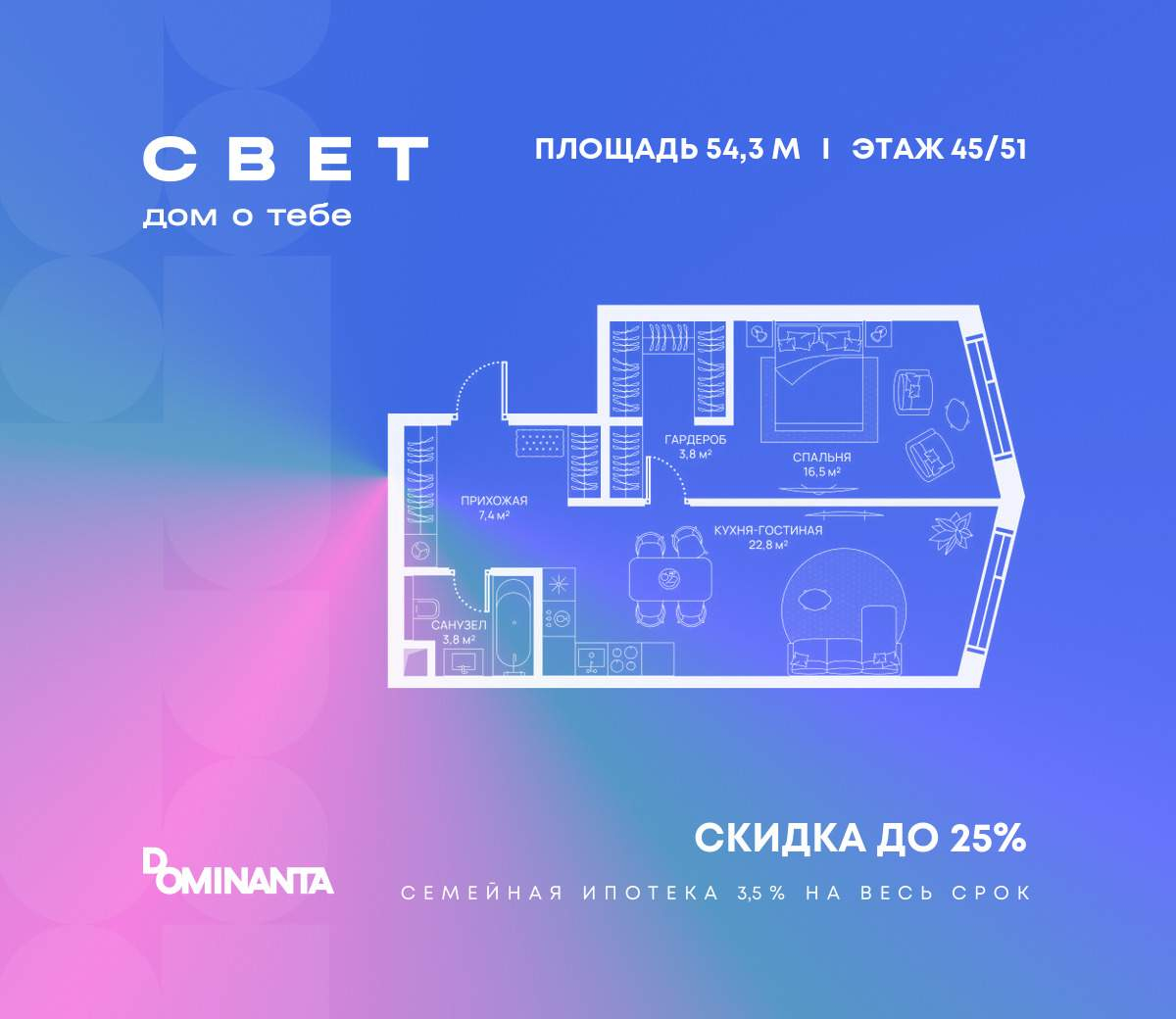 Купить 1-комнатную квартиру