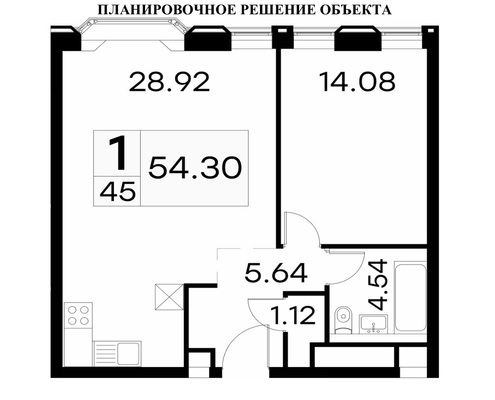 Купить 1-комнатную квартиру